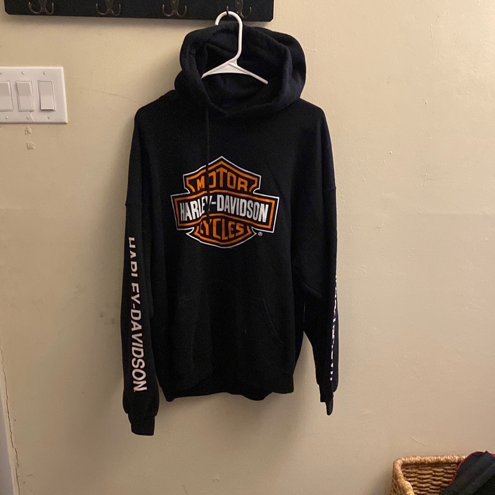 Like new Harley Davidson hoodie size large